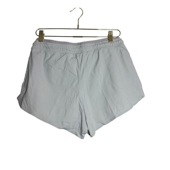 Athleta Crest 2 In 1 Shortie Women's 8 Gray Two Tone Active Shorts Activewear‎ - Picture 2 of 7